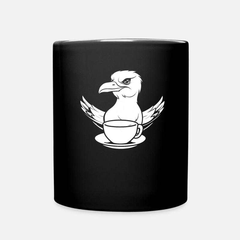 Seagull Coffee - Full Colour Mug - black