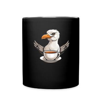 Seagull Coffee - Full Colour Mug - black - Front