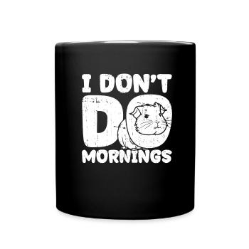 Guinea Pig Guinea Pig Funny - Full Colour Mug - black - Front