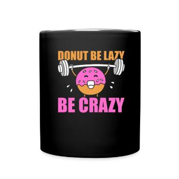 Donut Fitness Donut Gym - Mug uni - noir - Devant