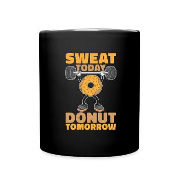 Donut Fitness Donut Gym - Mug uni - noir - Devant
