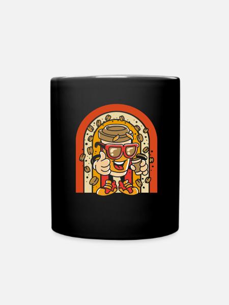Café Café - Mug uni - noir