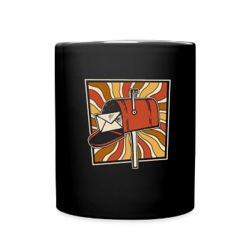 Facteur Facteur - Mug uni - noir - Devant