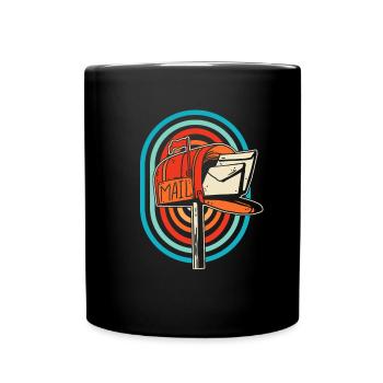 Facteur Facteur - Mug uni - noir - Devant
