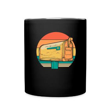 Facteur Facteur - Mug uni - noir - Devant
