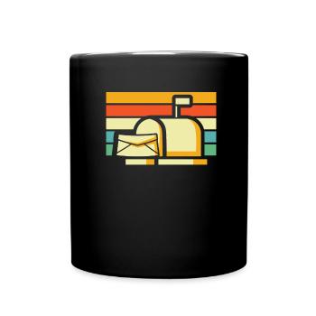 Facteur Facteur - Mug uni - noir - Devant