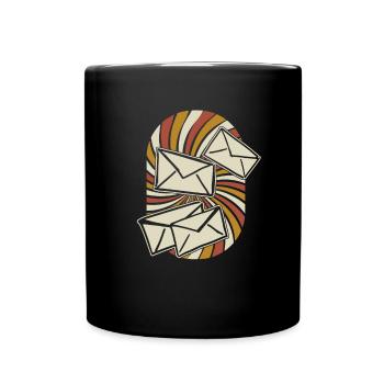 Facteur Facteur - Mug uni - noir - Devant