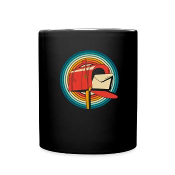 Facteur Facteur - Mug uni - noir - Devant