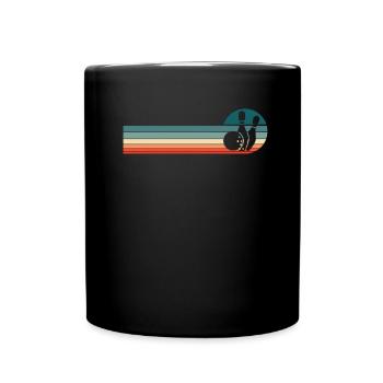 Bowling Bowlen Bowler - Mug uni - noir - Devant