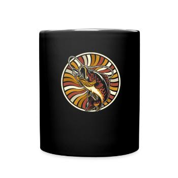 Angler Fishing - Full Colour Mug - black - Front