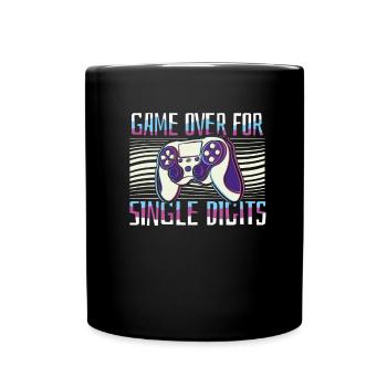 Gaming 10e anniversaire 10 ans Gamer - Mug uni - noir - Devant