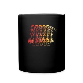 Bowling Bowlen Bowler - Mug uni - noir - Devant