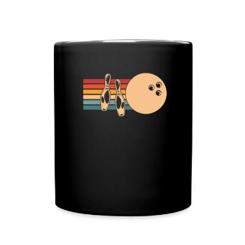Bowling Bowlen Bowler - Mug uni - noir - Devant