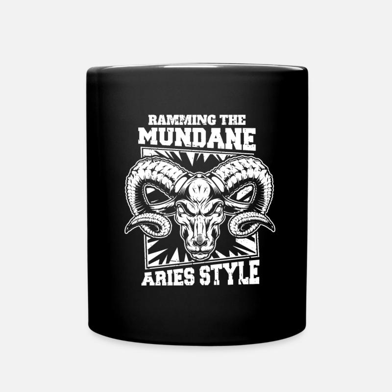 Bélier - Mug uni - noir