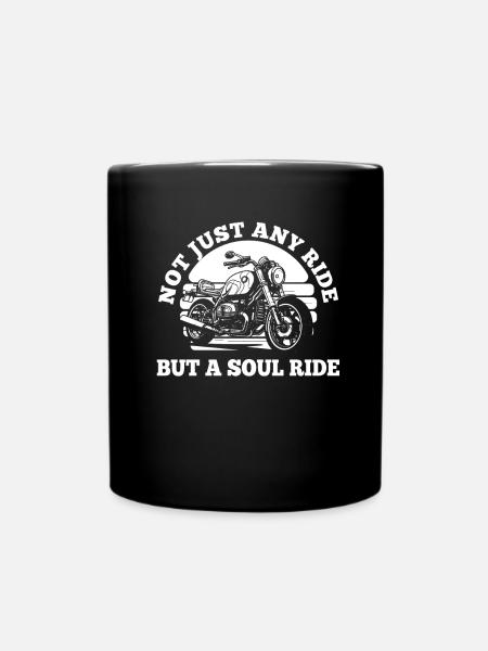 Moto Motard Motard - Mug uni - noir