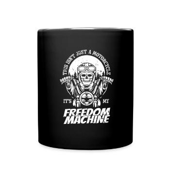 Motorrad Motard Moto Moto Papa - Mug uni - noir - Devant
