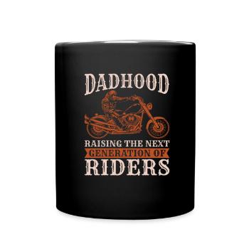 Motorrad Motard Moto Moto Papa - Mug uni - noir - Devant