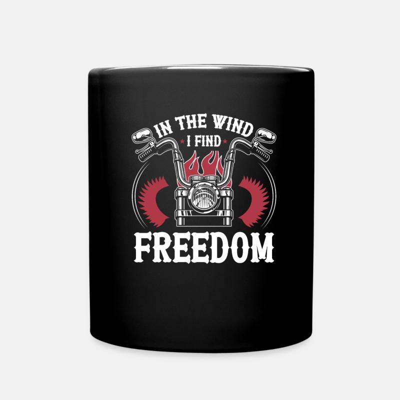 Moto Motard Motard - Mug uni - noir