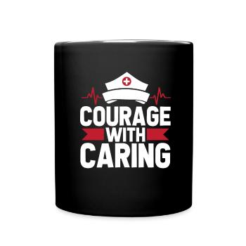 Nurse - Full Colour Mug - black - Front