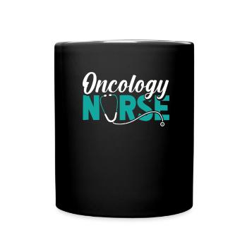 Krankenschwester Oncology Nurse - Full Colour Mug - black - Front