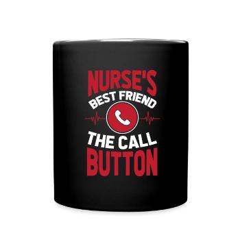 Nurse - Full Colour Mug - black - Front