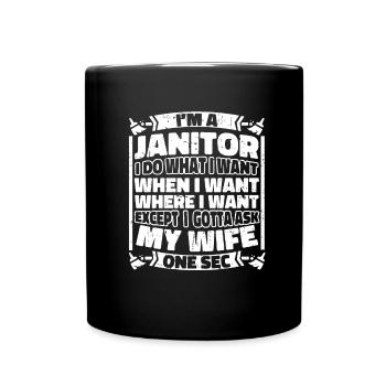 Caretaker - Full Colour Mug - black - Front