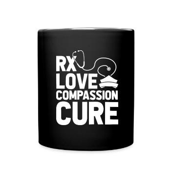 Infirmier - Mug uni - noir - Devant