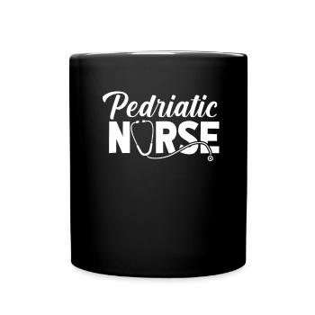 Krankenschwester Infirmière pédiatrique - Mug uni - noir - Devant