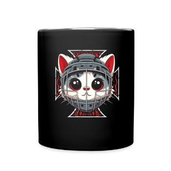 Masque de hockey sur glace Gardien de but Cats - Mug uni - noir - Devant