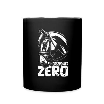 Sports équestres équestres à cheval - Mug uni - noir - Devant