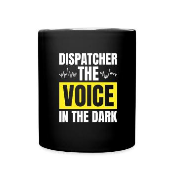 Emergency Call Control Center Operations Center - Full Colour Mug - black - Front