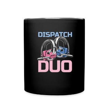 Emergency Call Control Center Operations Center - Full Colour Mug - black - Front