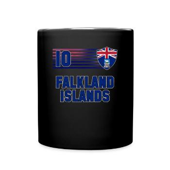 Falkland Islands - Full Colour Mug - black - Front