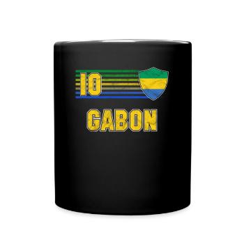 Gabon - Full Colour Mug - black - Front