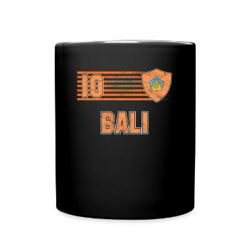 Bali - Tasse einfarbig - Schwarz - Vorne