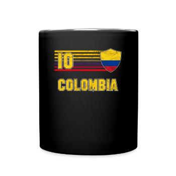 Colombia - Full Colour Mug - black - Front