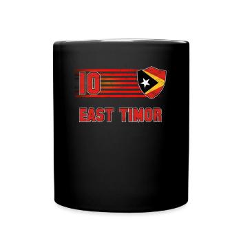 East Timor - Full Colour Mug - black - Front