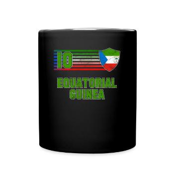 Equatorial Guinea - Full Colour Mug - black - Front
