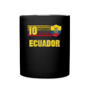 Ecuador - Full Colour Mug - black - Front