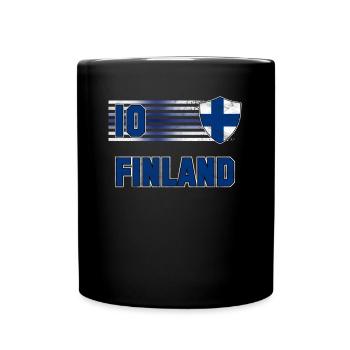 Finland - Full Colour Mug - black - Front