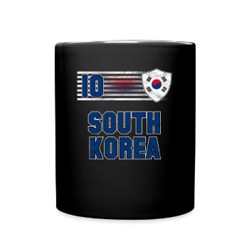 South Korea - Full Colour Mug - black - Front