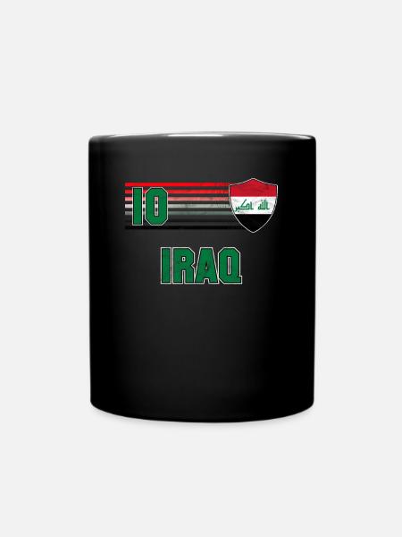Irak - Tasse einfarbig - Schwarz