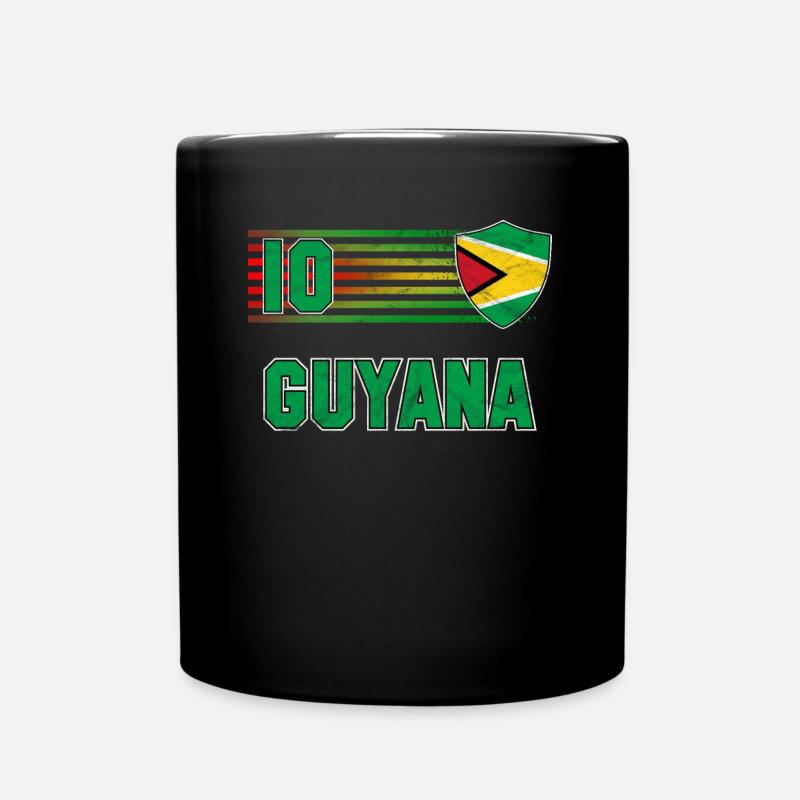 Guyana - Mug uni - noir