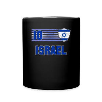 Israël - Mug uni - noir - Devant