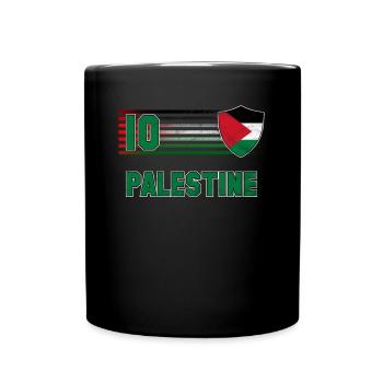 Palestine - Mug uni - noir - Devant