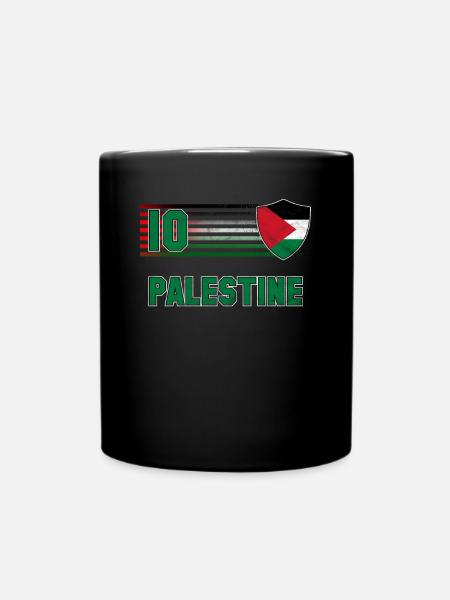 Palästina - Tasse einfarbig - Schwarz