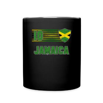 Jamaika - Tasse einfarbig - Schwarz - Vorne
