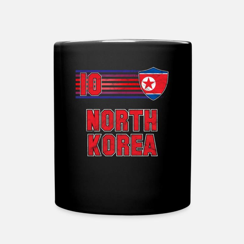 Nordkorea - Tasse einfarbig - Schwarz