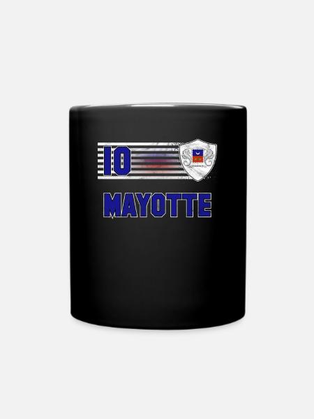 Mayotte - Mug uni - noir