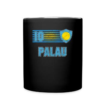 Palau - Mug uni - noir - Devant